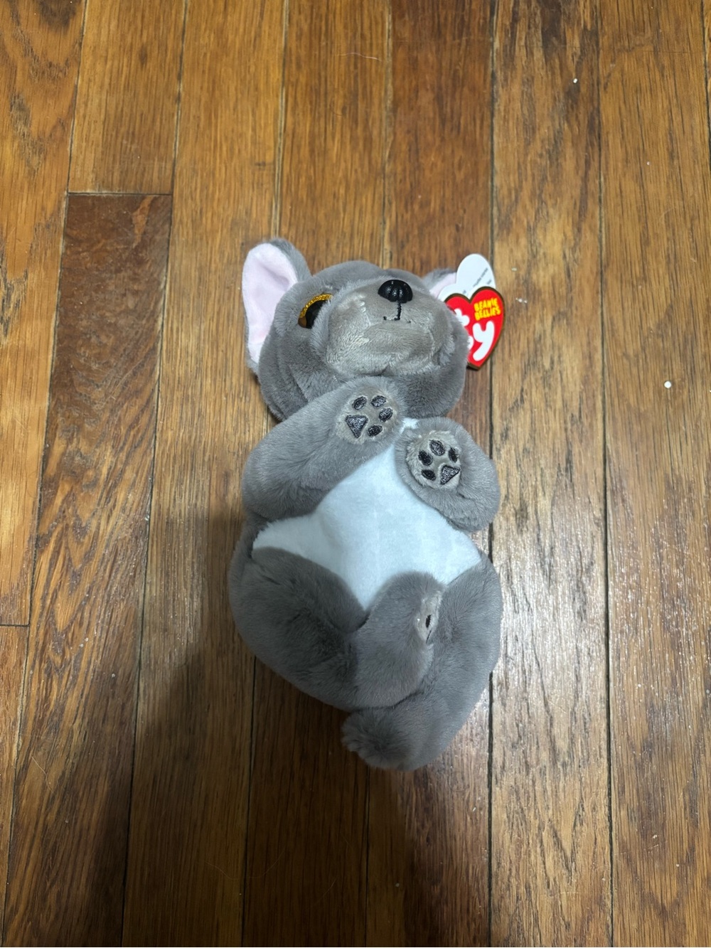 ty beanie bellies dog plush
